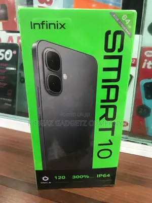 New Infinix Smart 10 128 GB Black