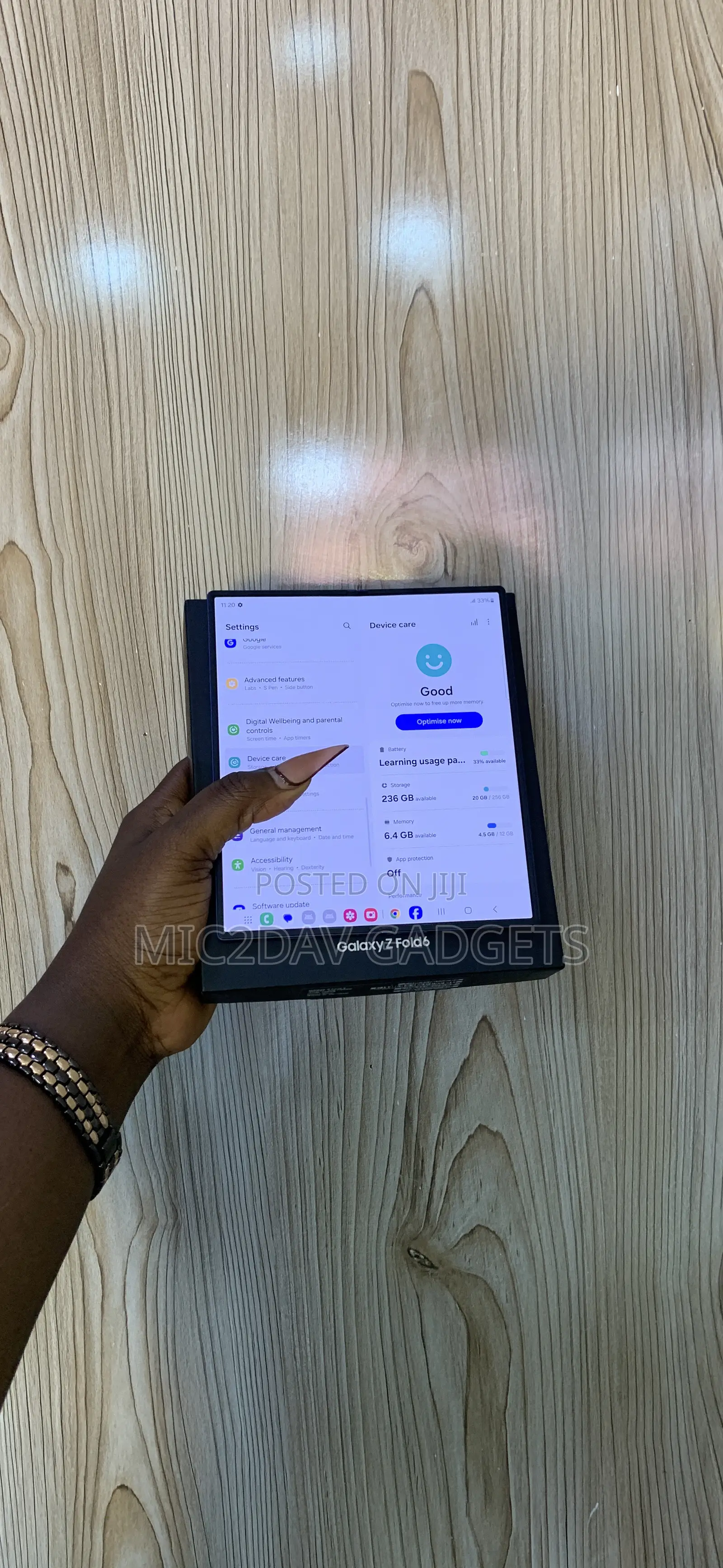 Samsung Galaxy Z Fold6 256 GB Blue