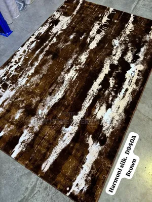 Harmoni Silk Brown D940a Center Rug Turkish
