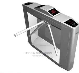 Barcode Full Automatic Waist Height Tripod Turnstiles