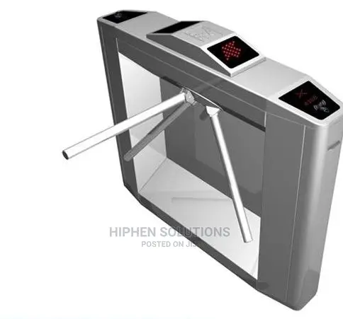 Barcode Full Automatic Waist Height Tripod Turnstiles