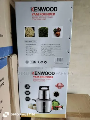 Kenwood Yam Pounder/Food Processor - 15liters