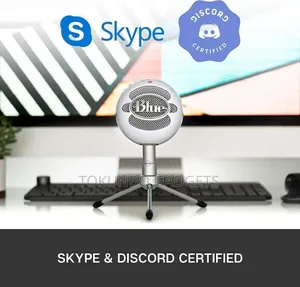 Blue Snowball Ice Usb Mic for Recording and Streaming on Pc