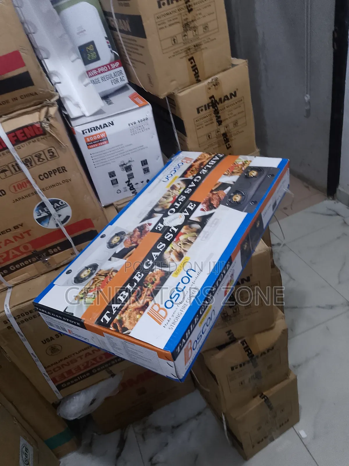 Boscon Table Top Cooker – Durable, Easy to Clean