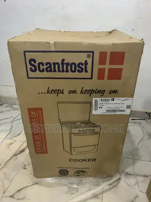 Scanfrost 4-Burner Cooker With Oven –Ideal for Home Kitchens