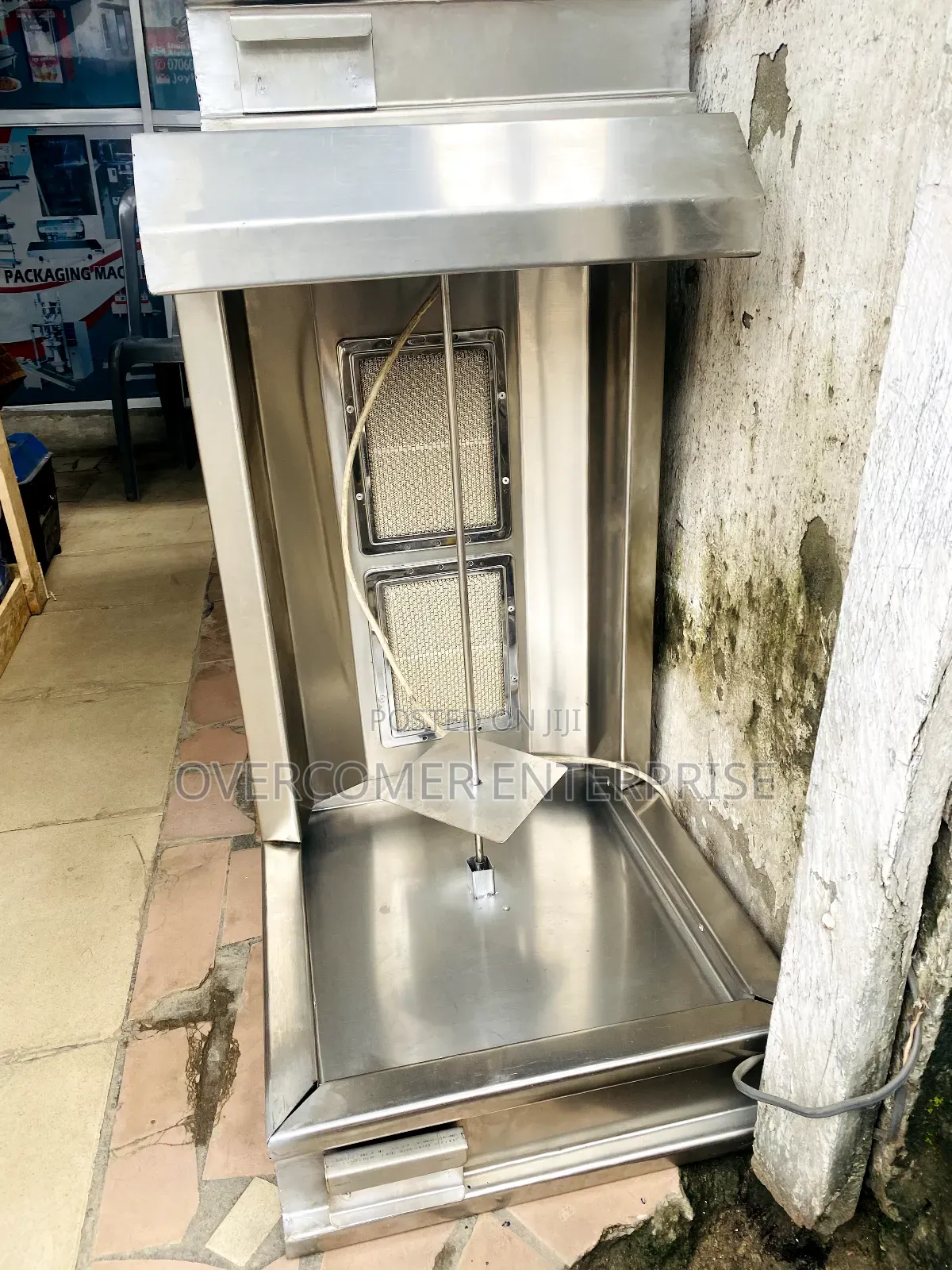 2burner Sharwama Machine