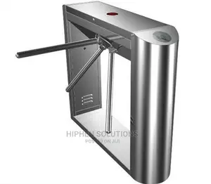 Bi Directional Semi Automatic 3 Arm Turnstile Tripod With RFID Reader
