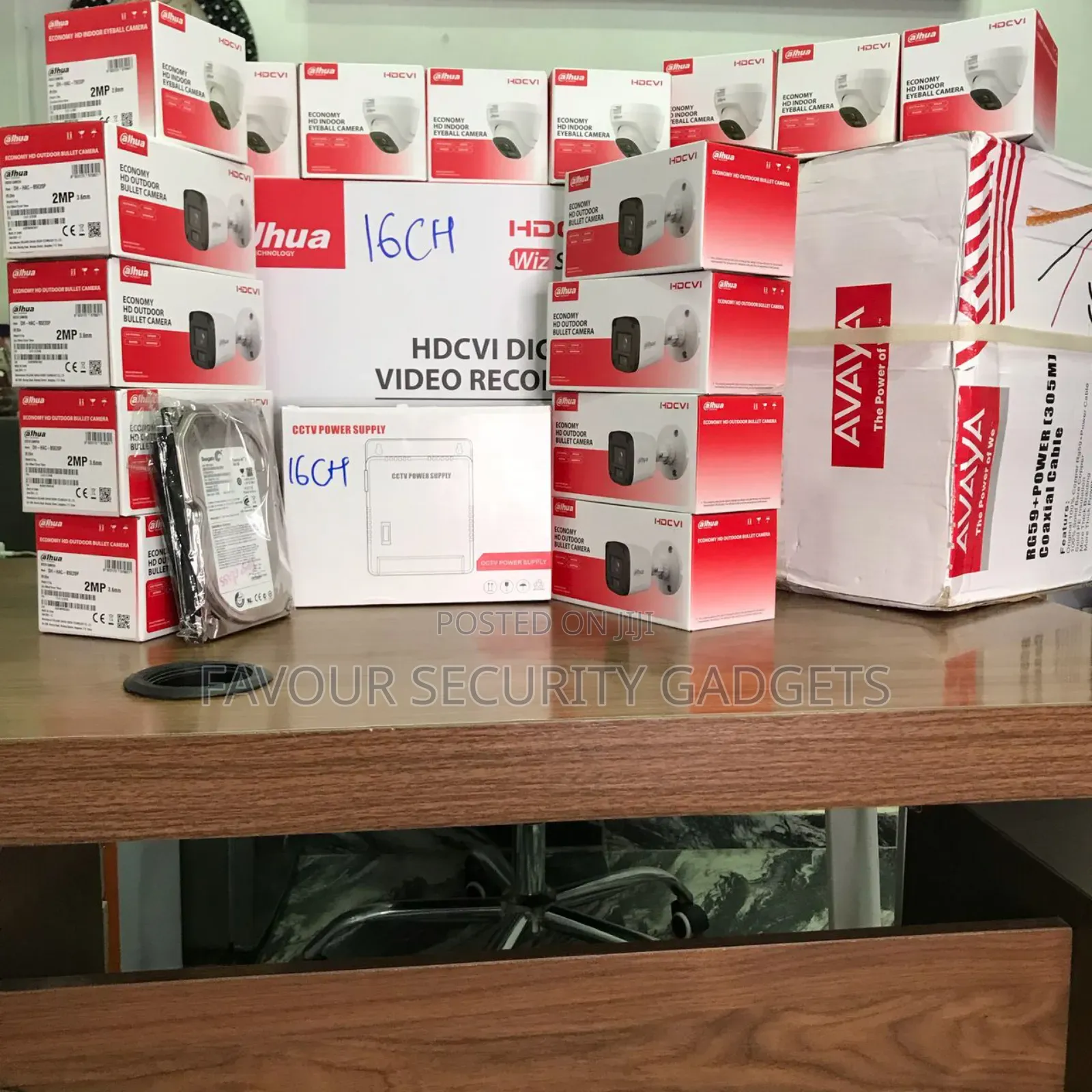 16 Channel Complete Kit With 300m Cable