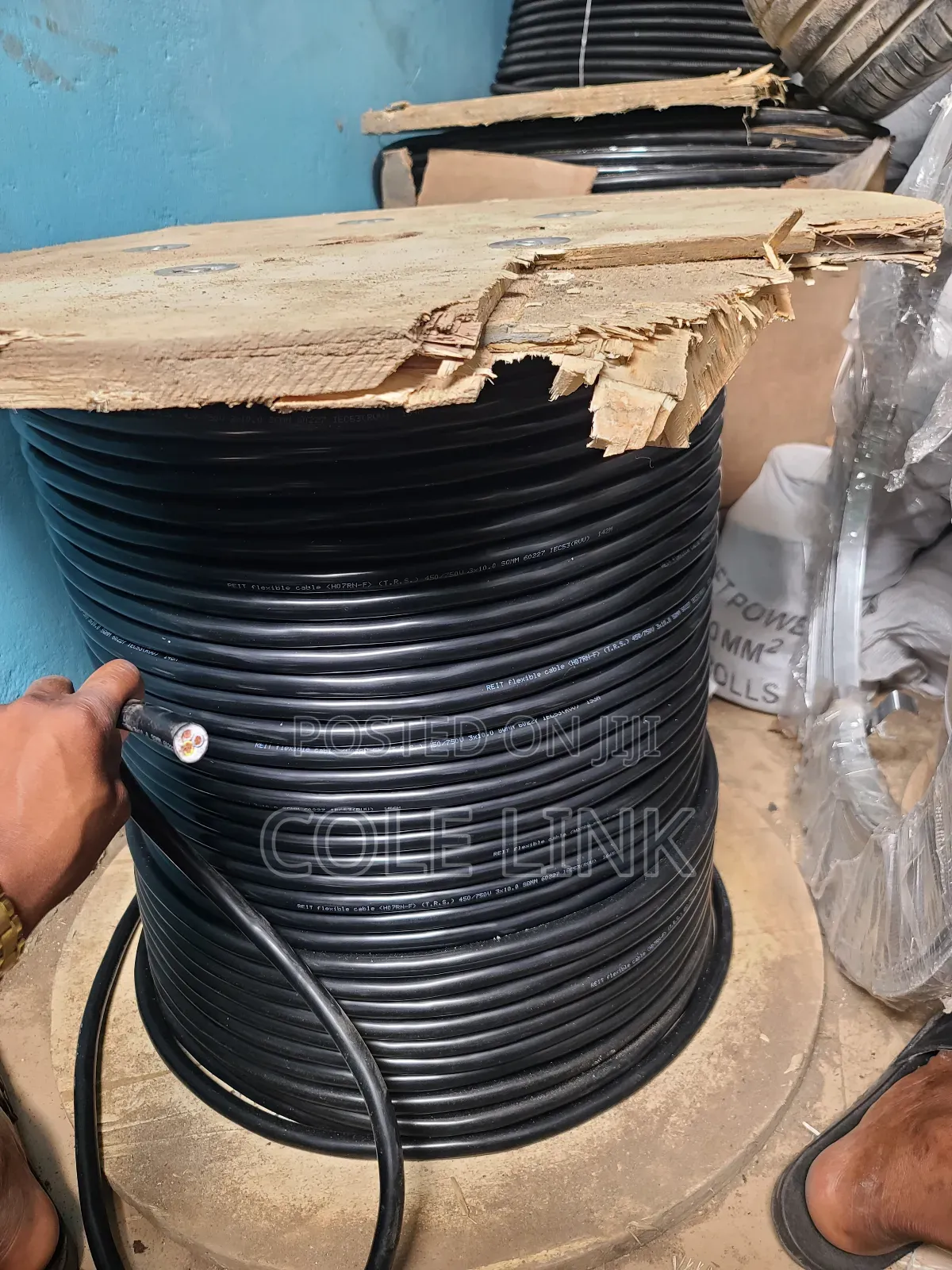 10mm 3core Flex Cable