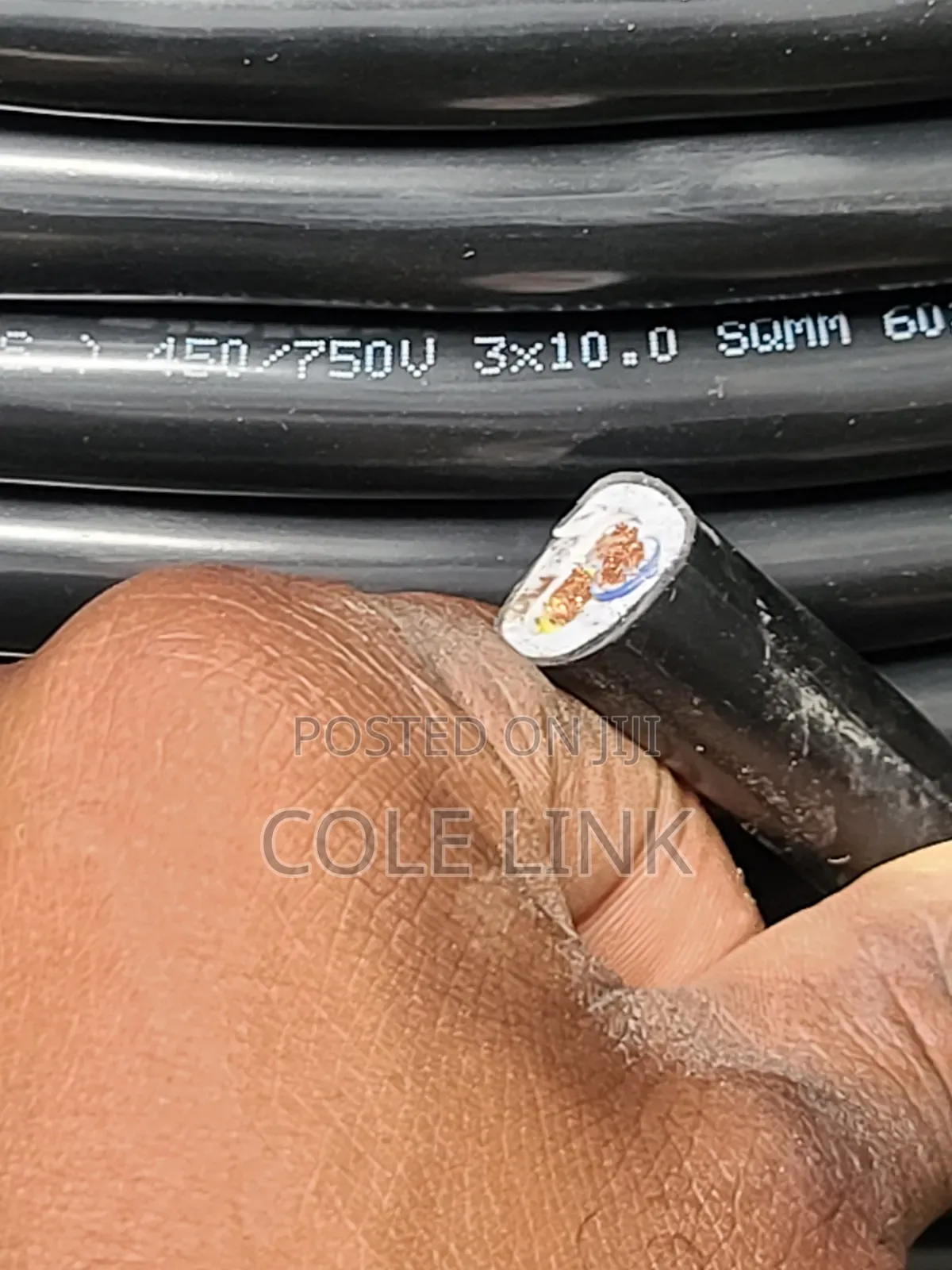 10mm 3core Flex Cable