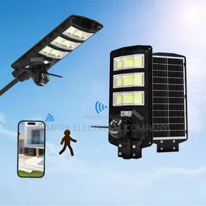 Original Solar Street Light With Four Lens 4g Sim Card