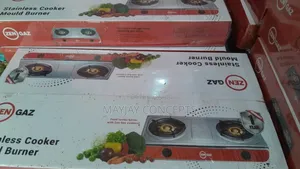 Zengaz Rustless Stainless Double Gas Cooker