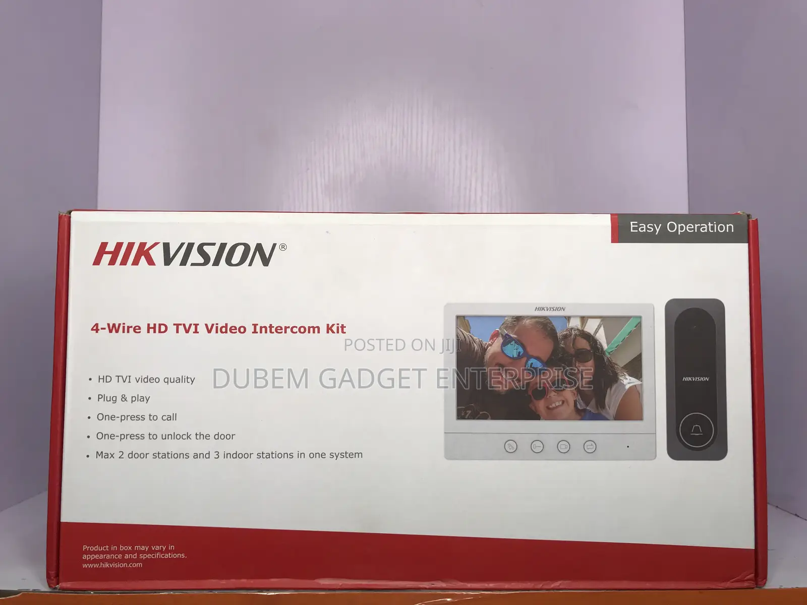 4- Wire Hd Tvi Video Intercom Kit