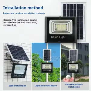 300w Solar Flood Lights for Outdoors With Free Solar Panel