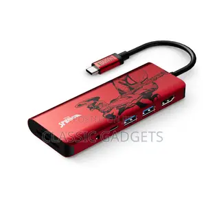 Photo - Belkin Marvel Spider-Man Usb-C 7-in-1 Multiport Hub Adapter