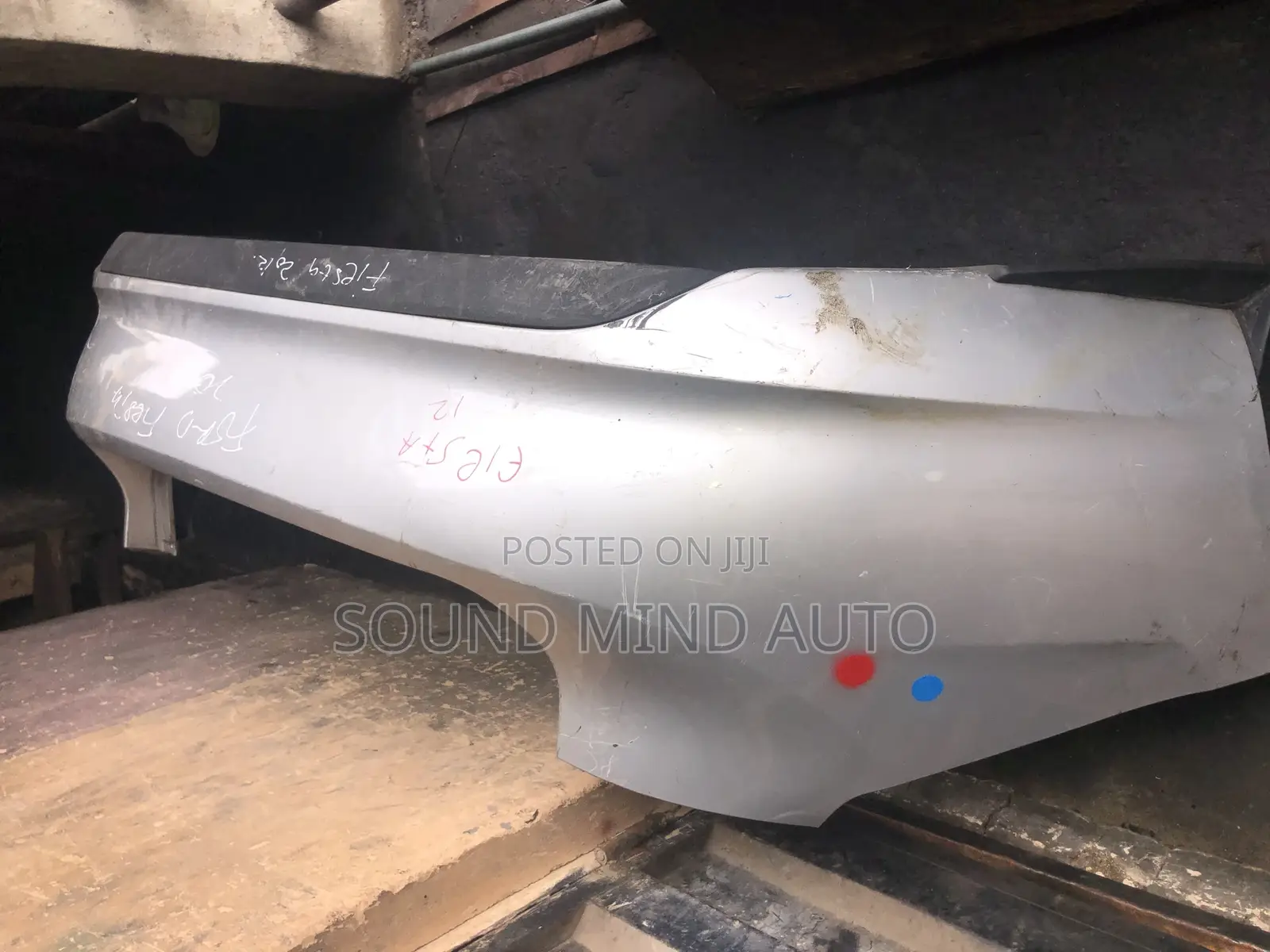 Ford Fiesta 2012 Back Bumper
