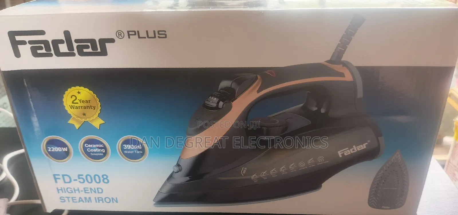 Fadar Professional Steam Iron