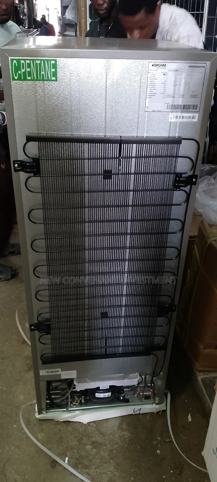 Original Bruhm Refrigerator Double Doors Model BFD-210md
