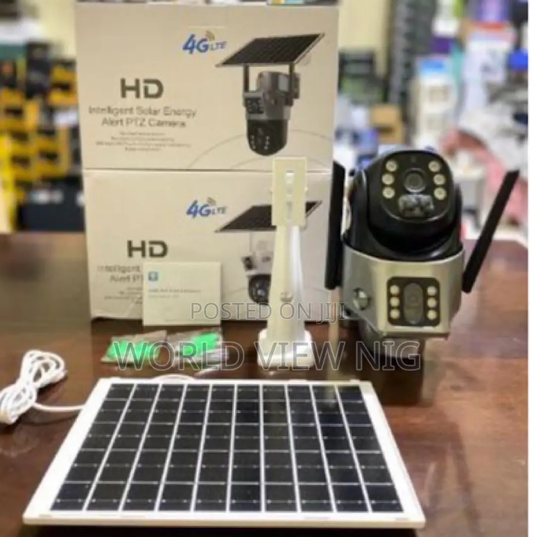 4g Solar Powered Security Camera