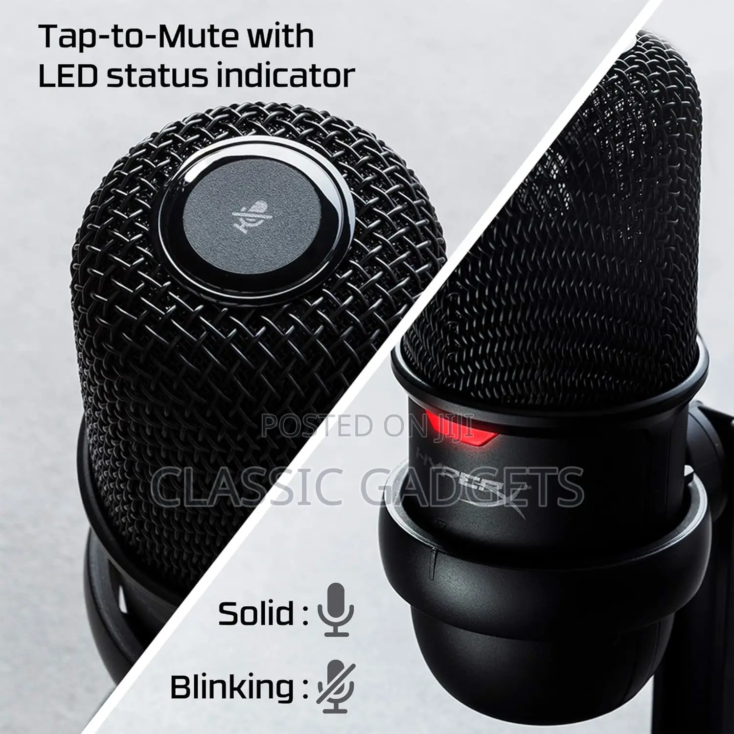 Hyperx Solocast Wired Microphone /Cloud Core Gaming Headset