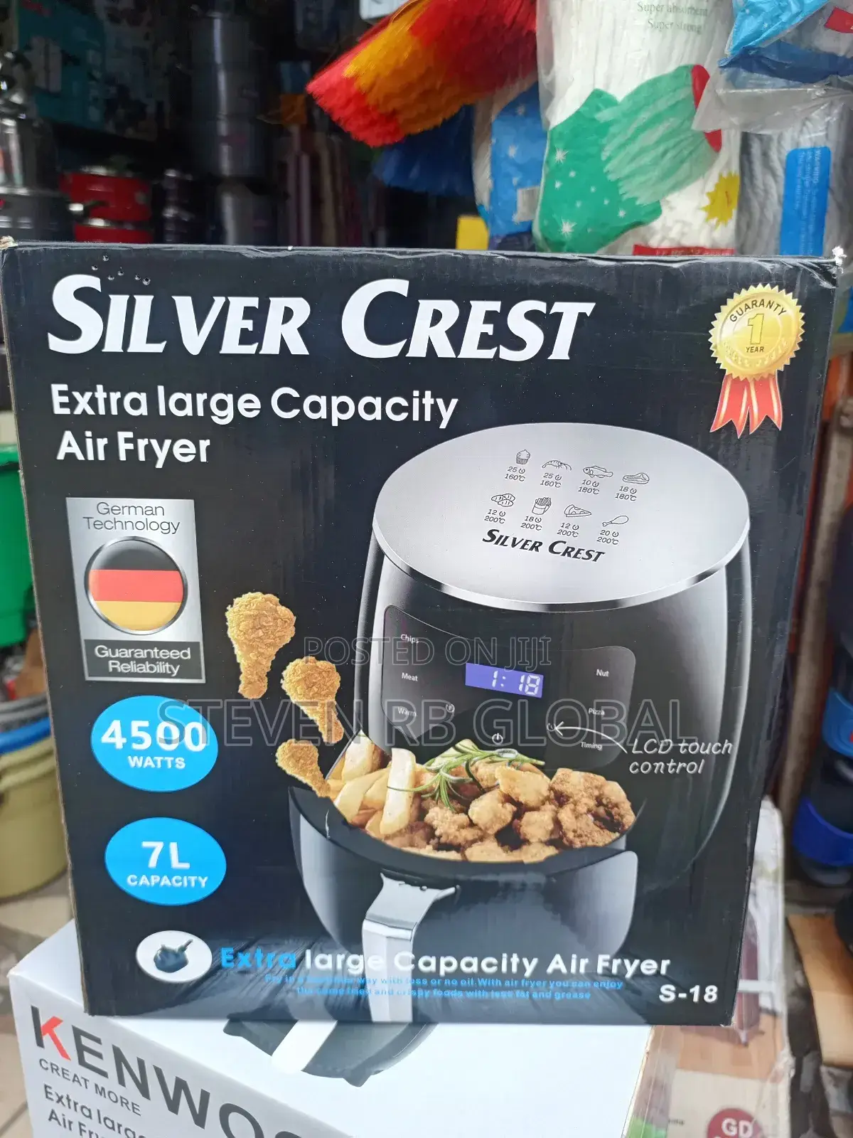 Silver Crest 7l Extra-Large Capacity Air Fryer
