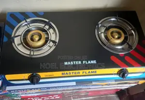 Master Flame Two Burner Glass