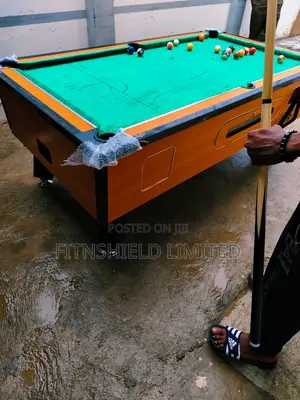 7-Foot Snooker Setup,Coin Operated With Accessories Included