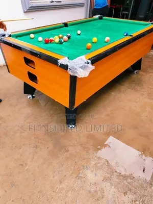 7ft Snooker Board, Coin-Operated, With All Extras
