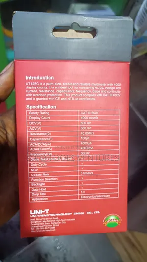 Uni -T Prockit Multimeter