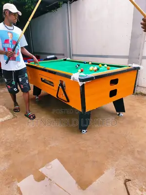 Coin Operated Snooker, 7 Feet, Comes With All Add Ons