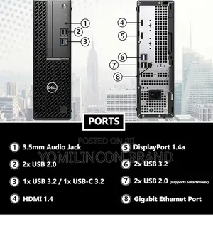 New Desktop Computer Dell Optiplex 7020 SFF 16GB Intel Core i7 SSD 2T