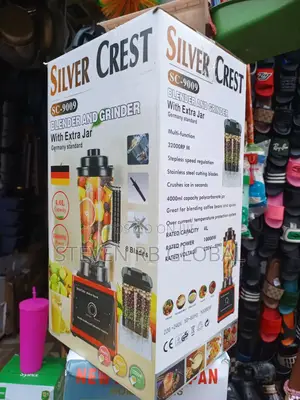 Silver Crest 10,000w (4.5liters Jar) Blender With Two Cups