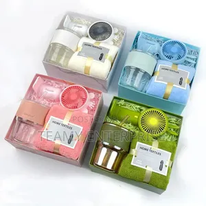 3in1 Gift Set - Towel Mug Fan Souvenir Package