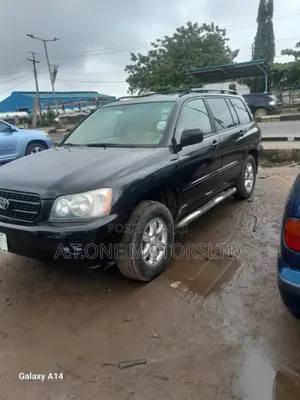 Toyota Highlander V6 2006 Black