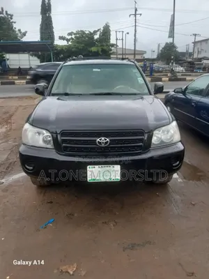 Toyota Highlander V6 2006 Black