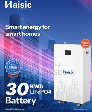 30kwh Haisic Lithium Iron Battery
