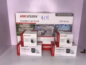 Hikvision 4 Channel DVR + 4 Cameras
