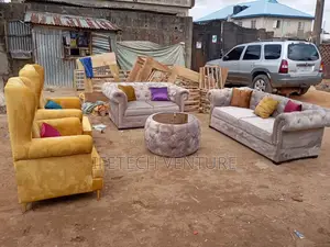 Chesterfield Sofa Set With Centre Table