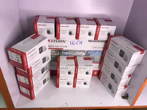 Hikvision 16 Channel DVR + 16 Cameras