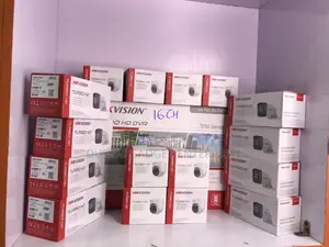 Hikvision 16 Channel DVR + 16 Cameras
