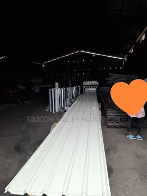 Photo - 0.55 Ivory Full Gauge Aluminium Roofing Sheets