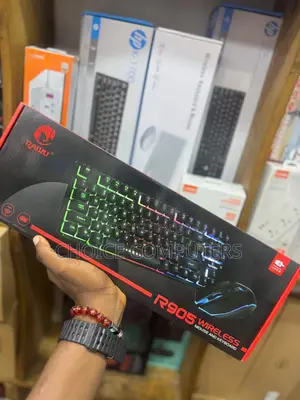 Raiku Rgb R905 Rechargeable Wireless Keyboard And Mouse