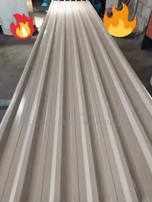 Photo - Ivory Beige (Quality Guage) Aluminium Roofing Sheets