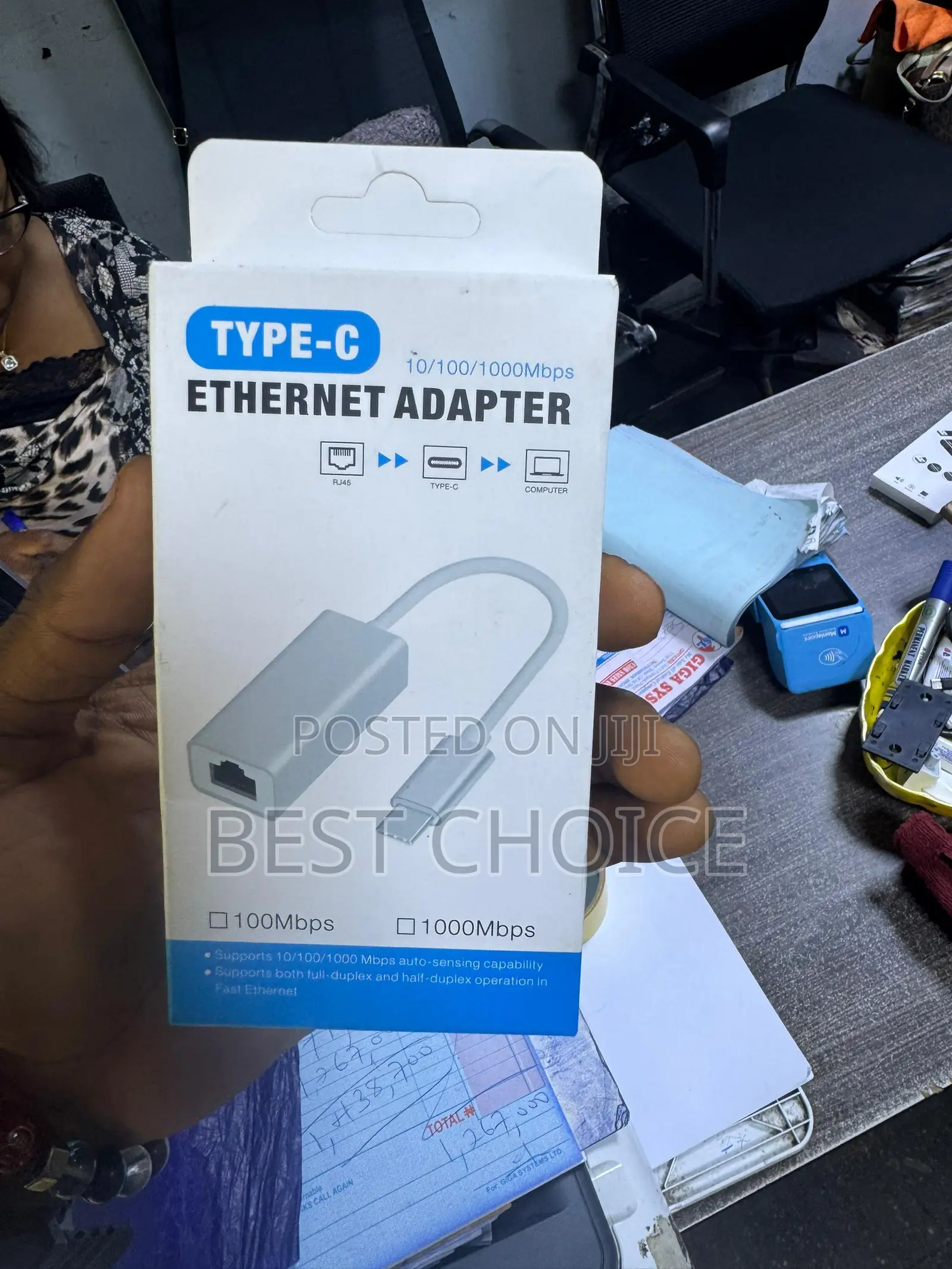 Type-C Gigabit Ethernet Lan Network Adapter