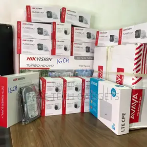 Hikvision 16 Channel Complete Kit With 300m Cable and Router