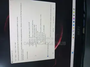 Laptop MSI Pulse GL76 16GB Intel Core I7 SSD 1T