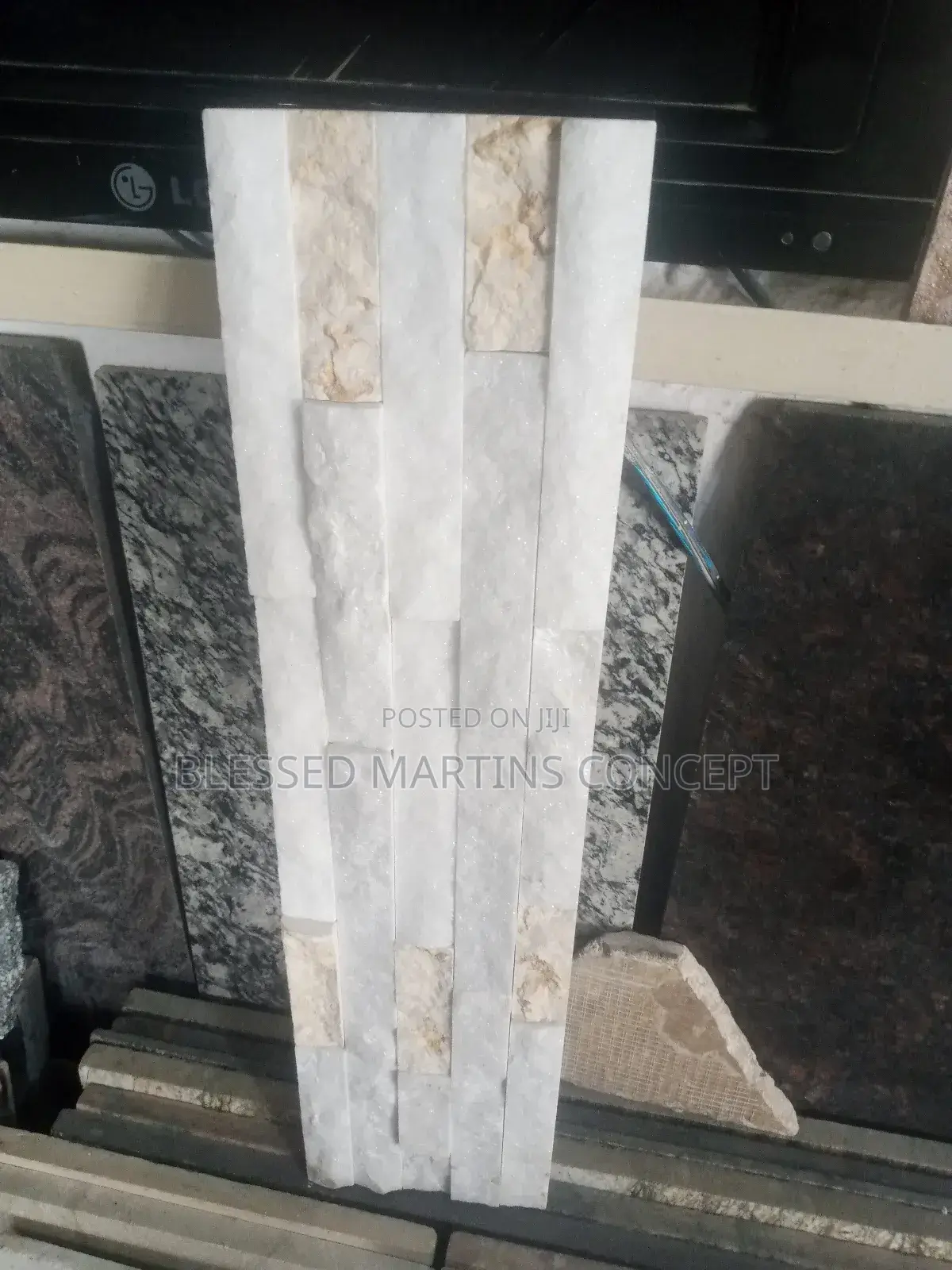 Pure Stone Marble for Pillars,Tv Console, Outside Side Wall