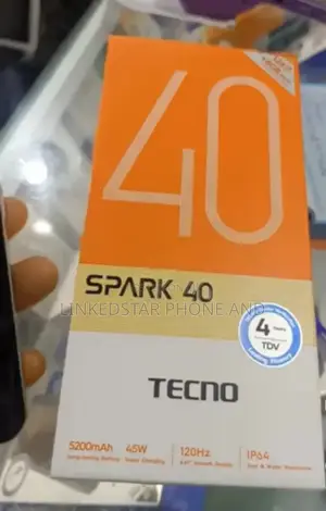 New Tecno Spark 40 128 GB Black