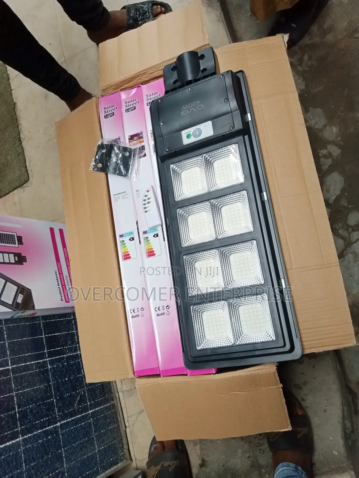 8 Eye Solar Street Light