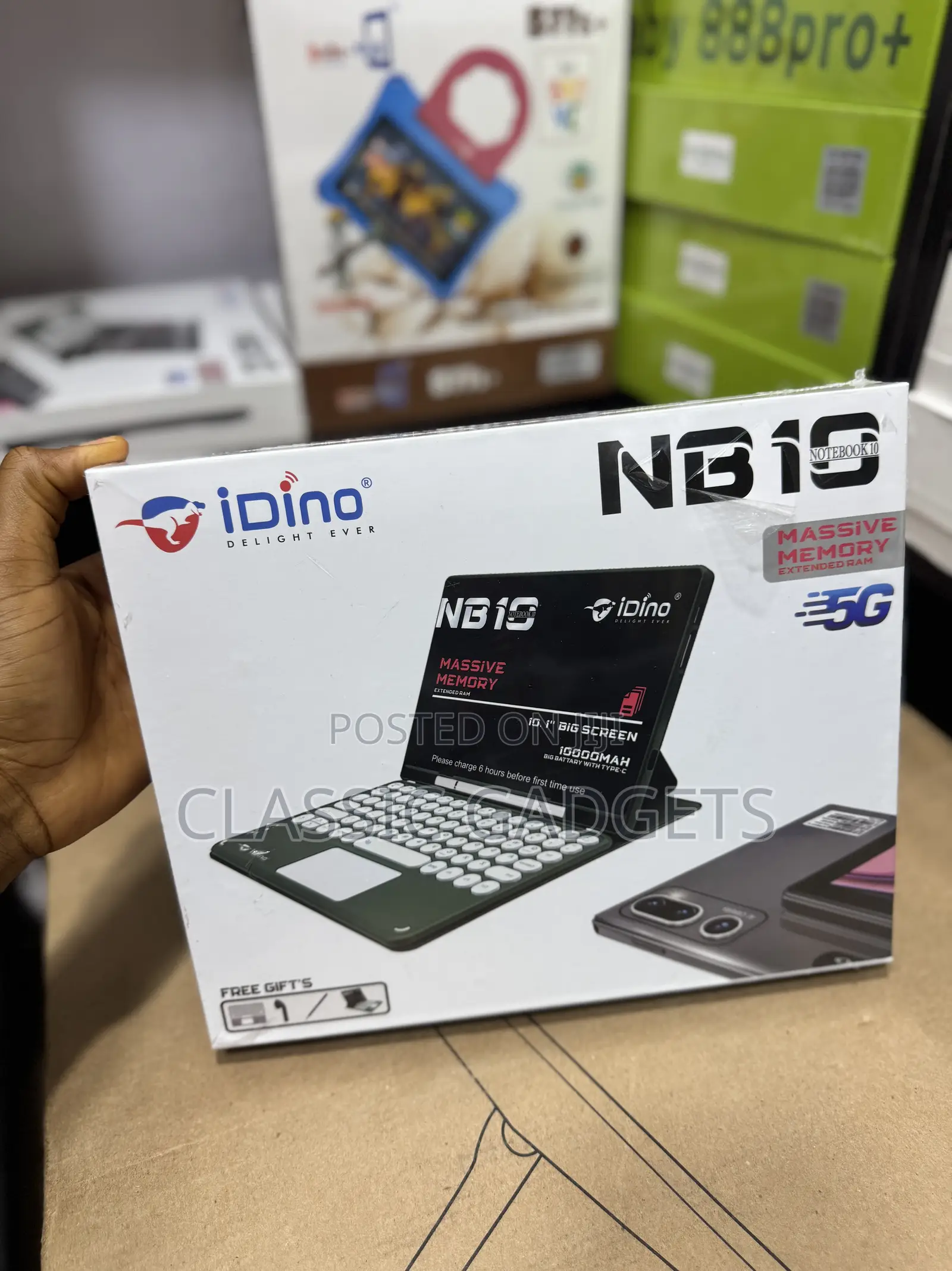 New Idino Notebook 10 512 GB Green